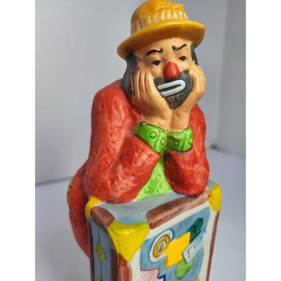 Flambro | Accents | Vintage Flambro Porcelain Circus Clown With